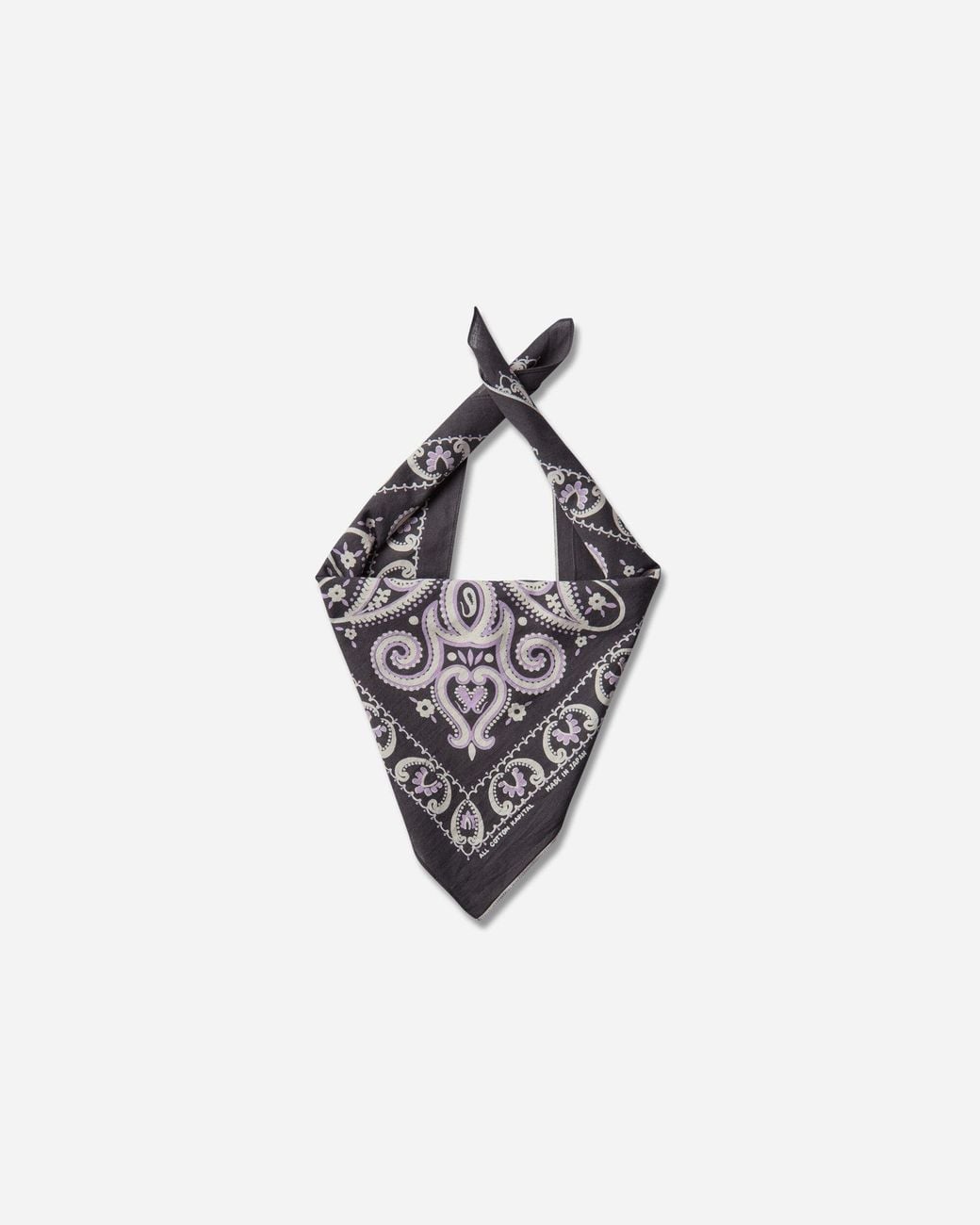Kapital White Fastcolor Selvedge Bandana (sambo Paisley) for men