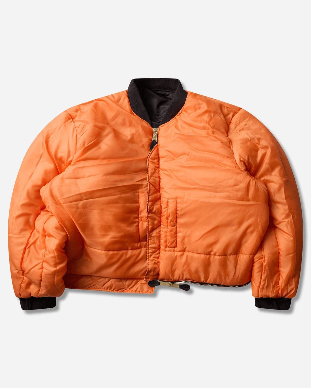 PROTOTYPES Black 2 Way Bomber Jacket for men