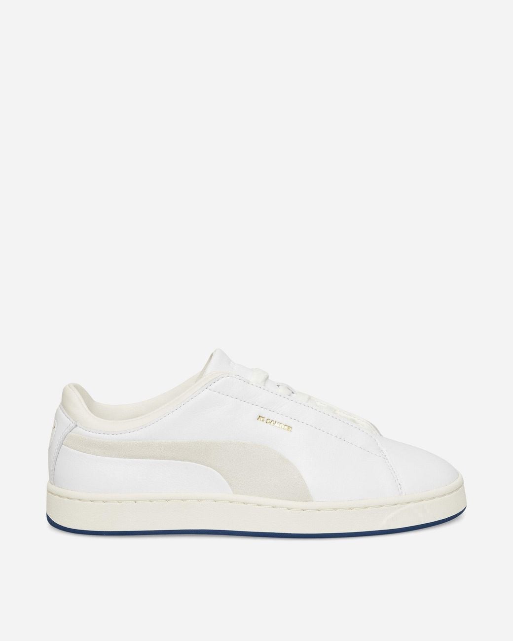 PUMA White Jil Sander Suede Sneakers / Warm for men