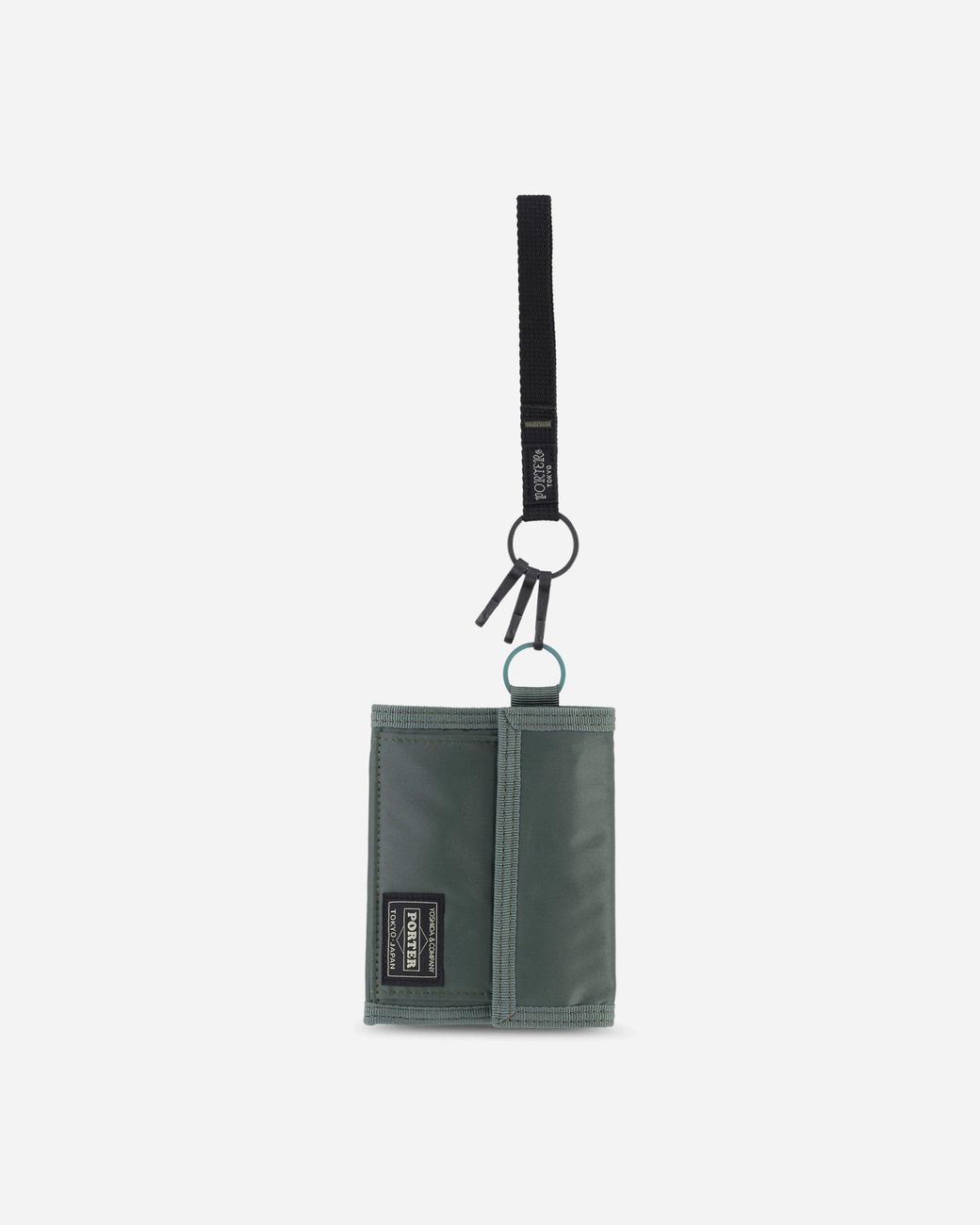 Porter-Yoshida and Co Gray Capsule Wallet Khaki for men