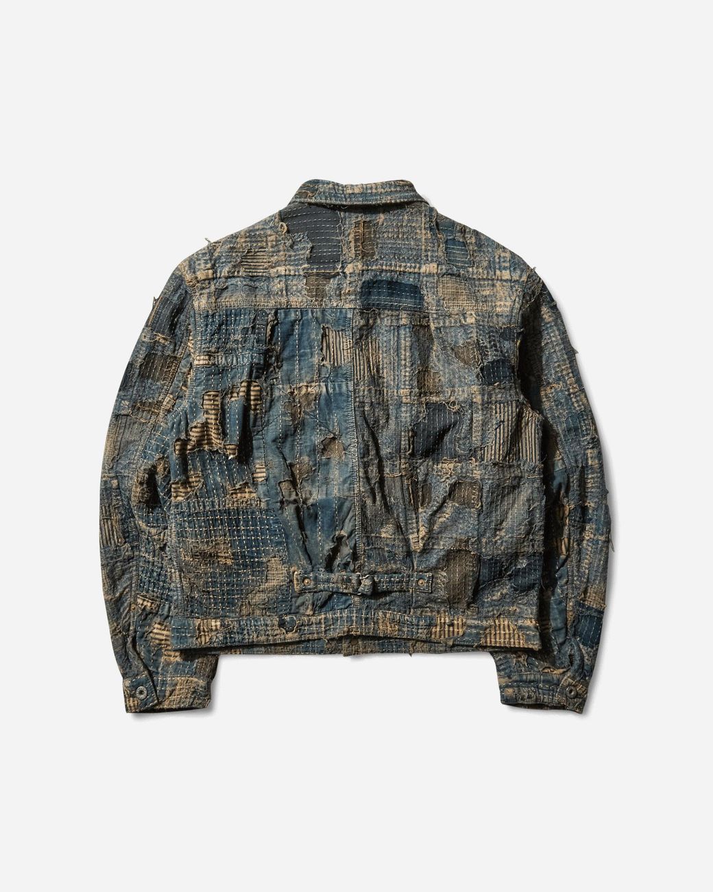 Kapital Green Men S Boro Spring 1st Jacket Indigo for men