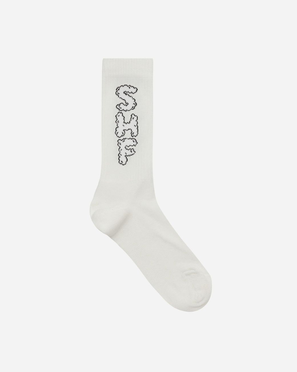 Sky High Farm White 3 Pack Cloud Logo Sock for men