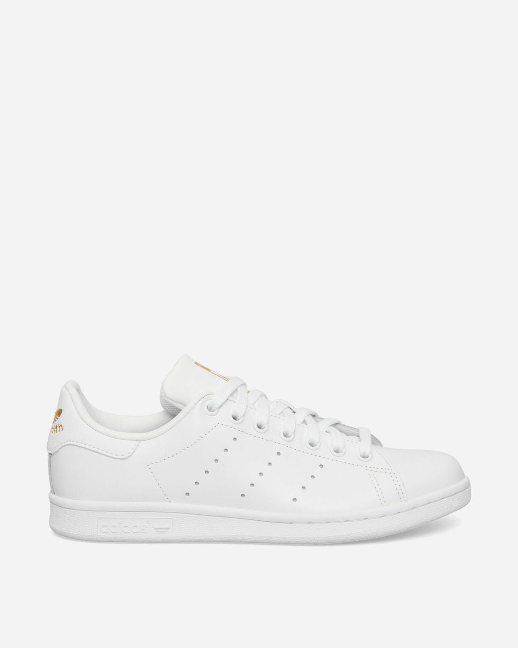 Adidas White Stan Smith Sneakers Cloud Metallic for men