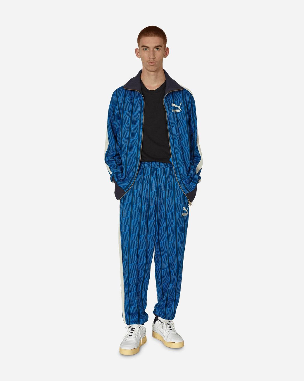 Puma t7 tracksuit blue deals