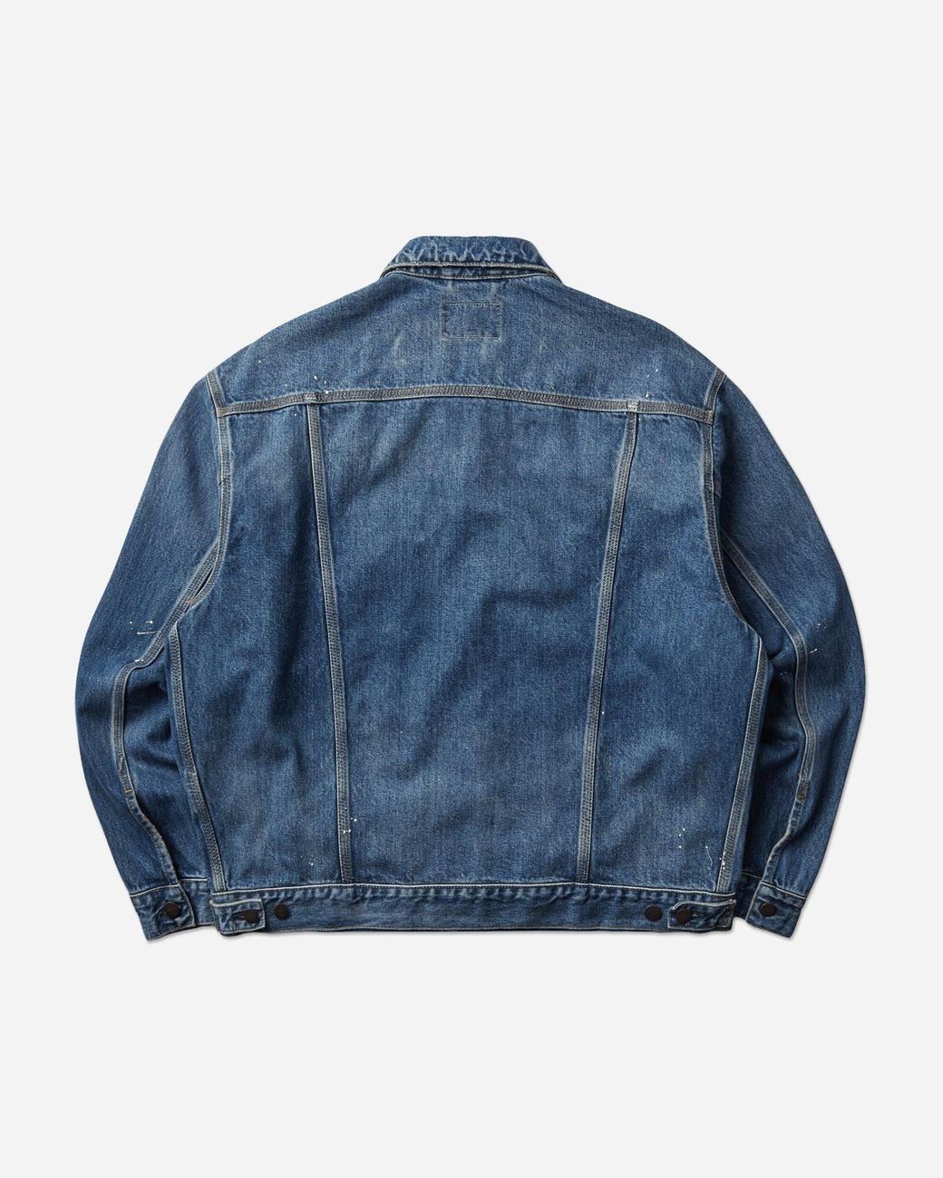 Carhartt Blue Helston Jacket (Destroy Wash) for men