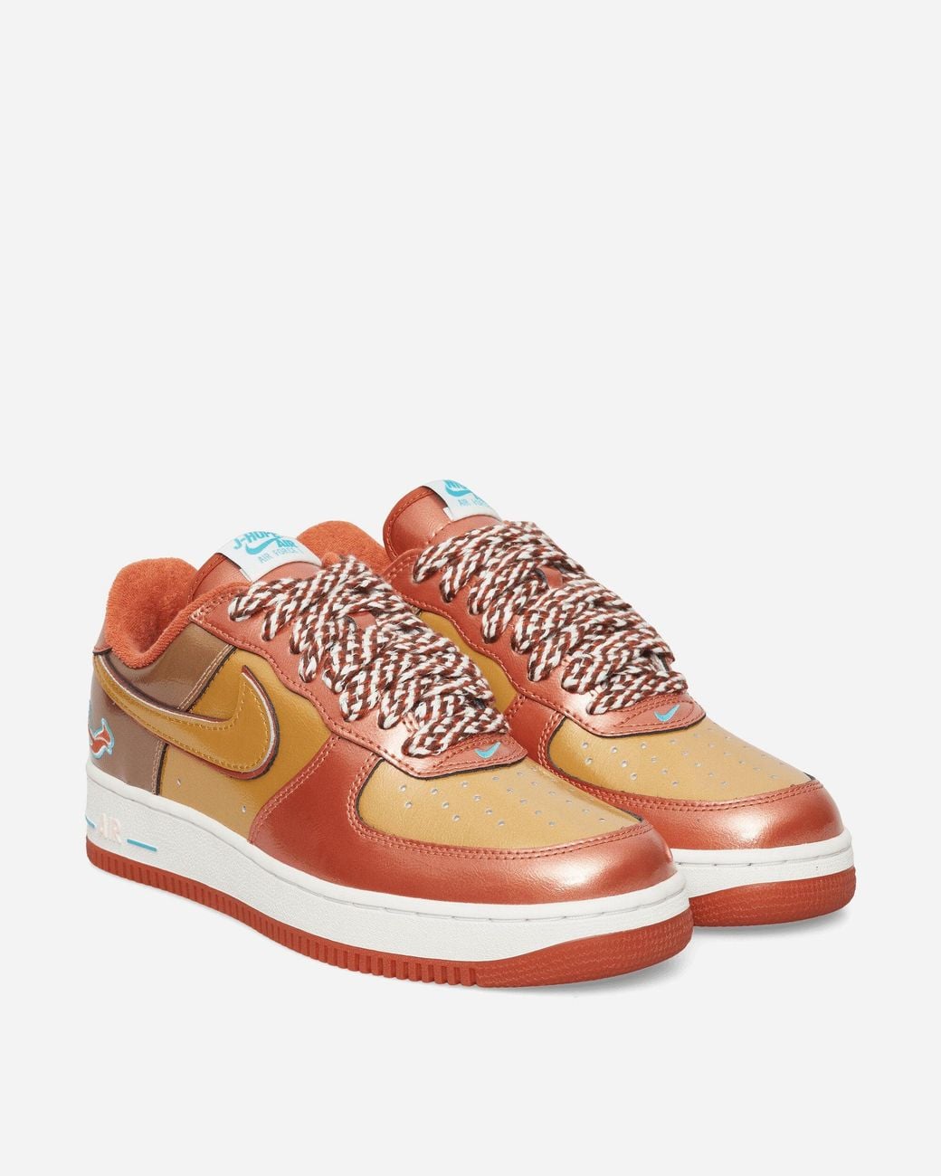 Nike Pink Nigo X J-Hope Air Force 1 01 Sneakers Burnt Sunrise Metallic for men