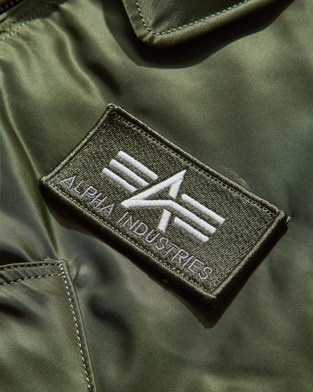 Alpha Industries Green S Cwu-45 Heritage Bomber Jacket Sage for men