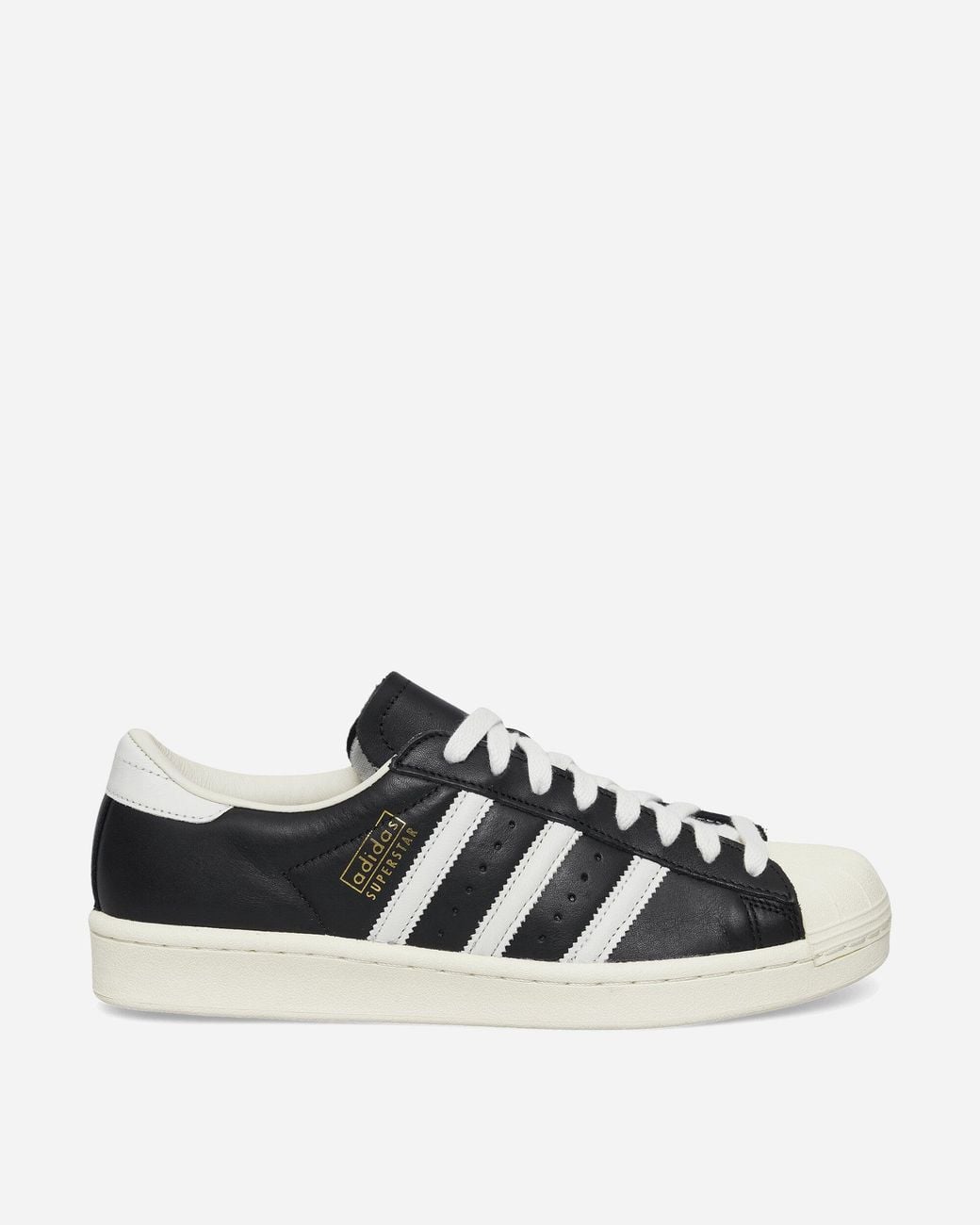 Adidas Black Superstar Vintage Sneakers Core Core for men