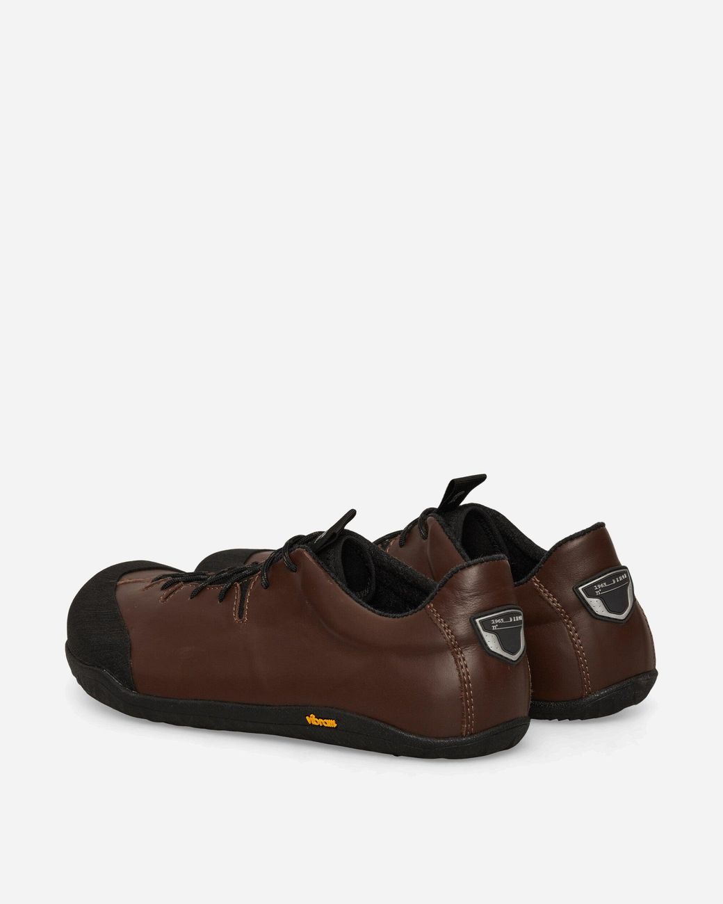 Demon Brown Dalmara Trail Leather Shoes for men