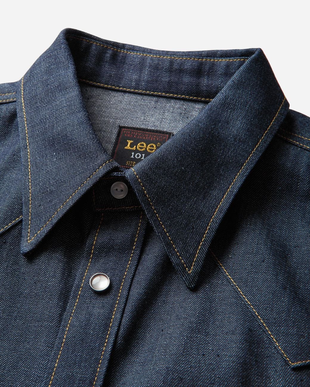 Lee Jeans Blue Men S 101 50s Western Shirt Dry for men