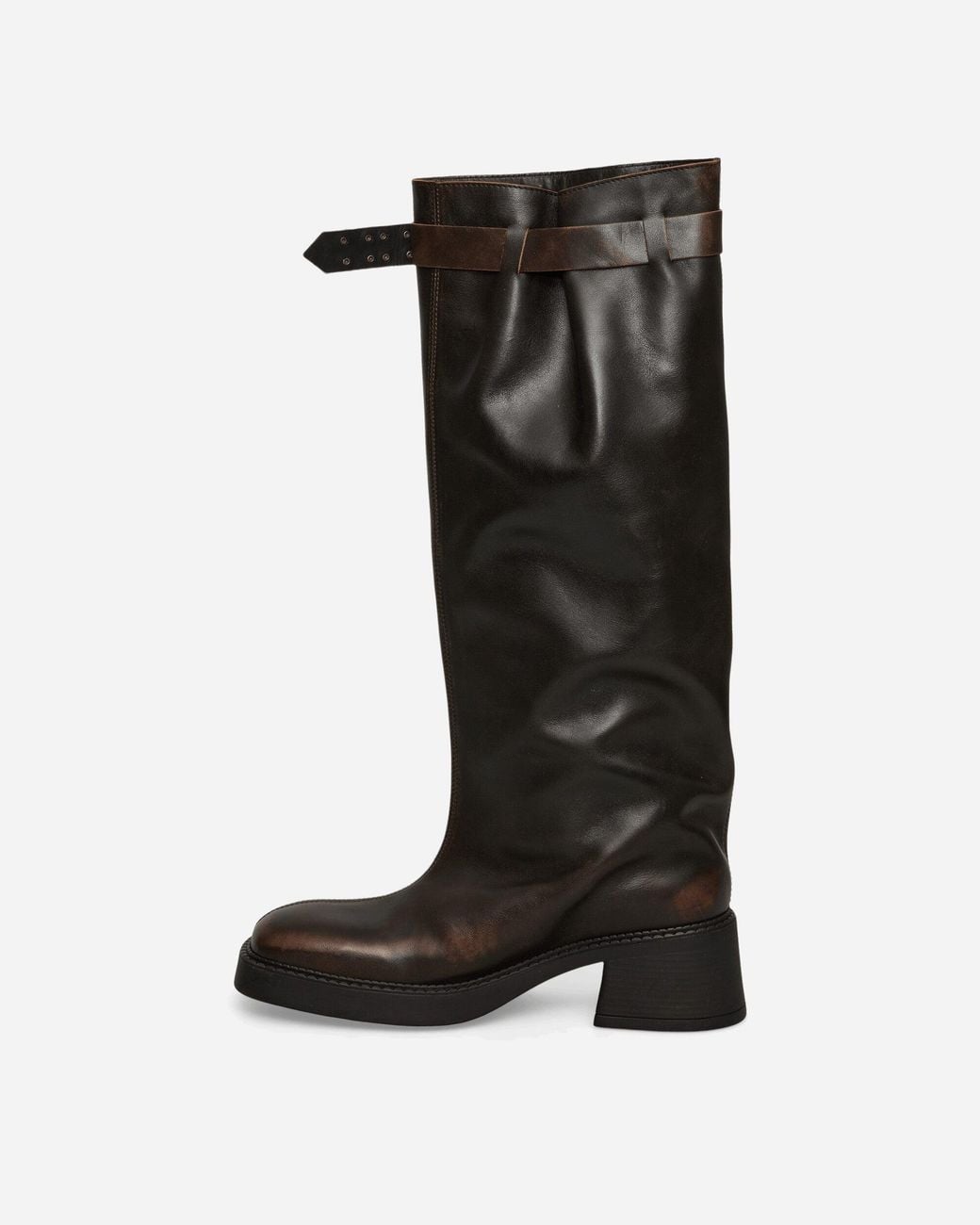 Miista Black S Kristel Tall Boots