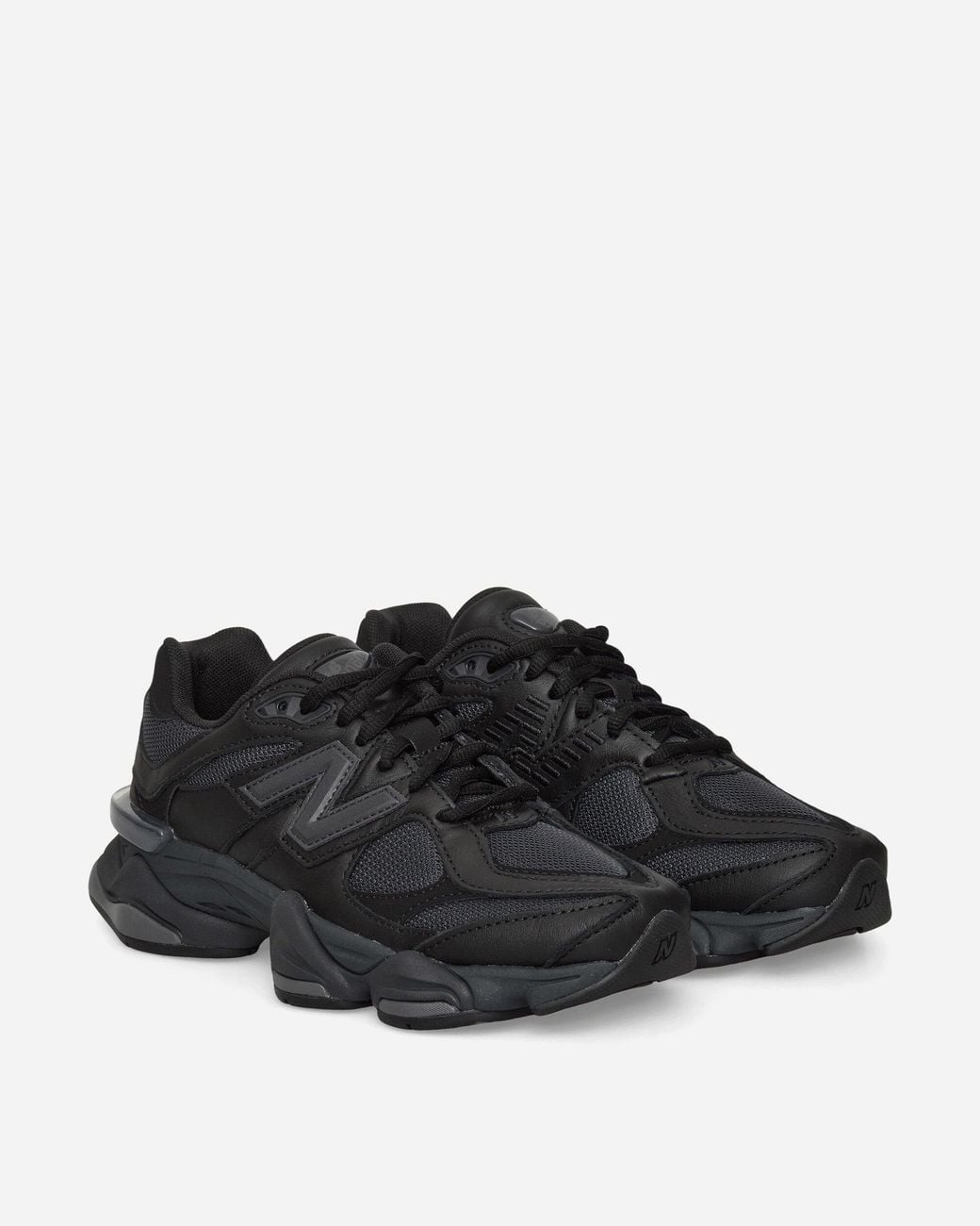 New Balance Black 9060 Sneakers Phantom for men