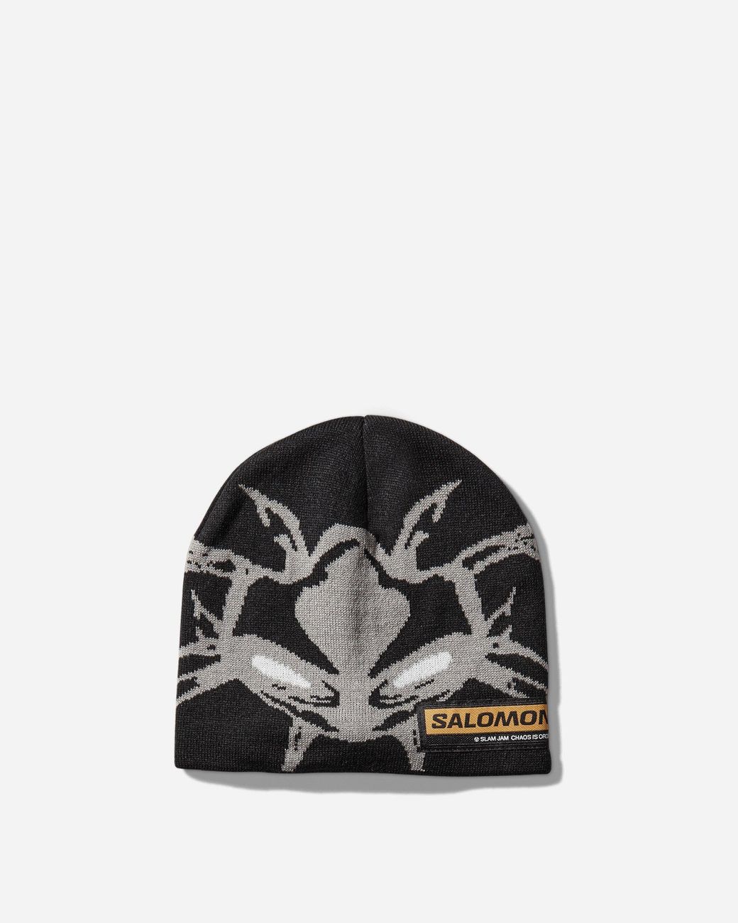 【限定特価】 SALOMON x SLAM JAM Beanie Black salomon-Black-Slam-Jam-Beanie-