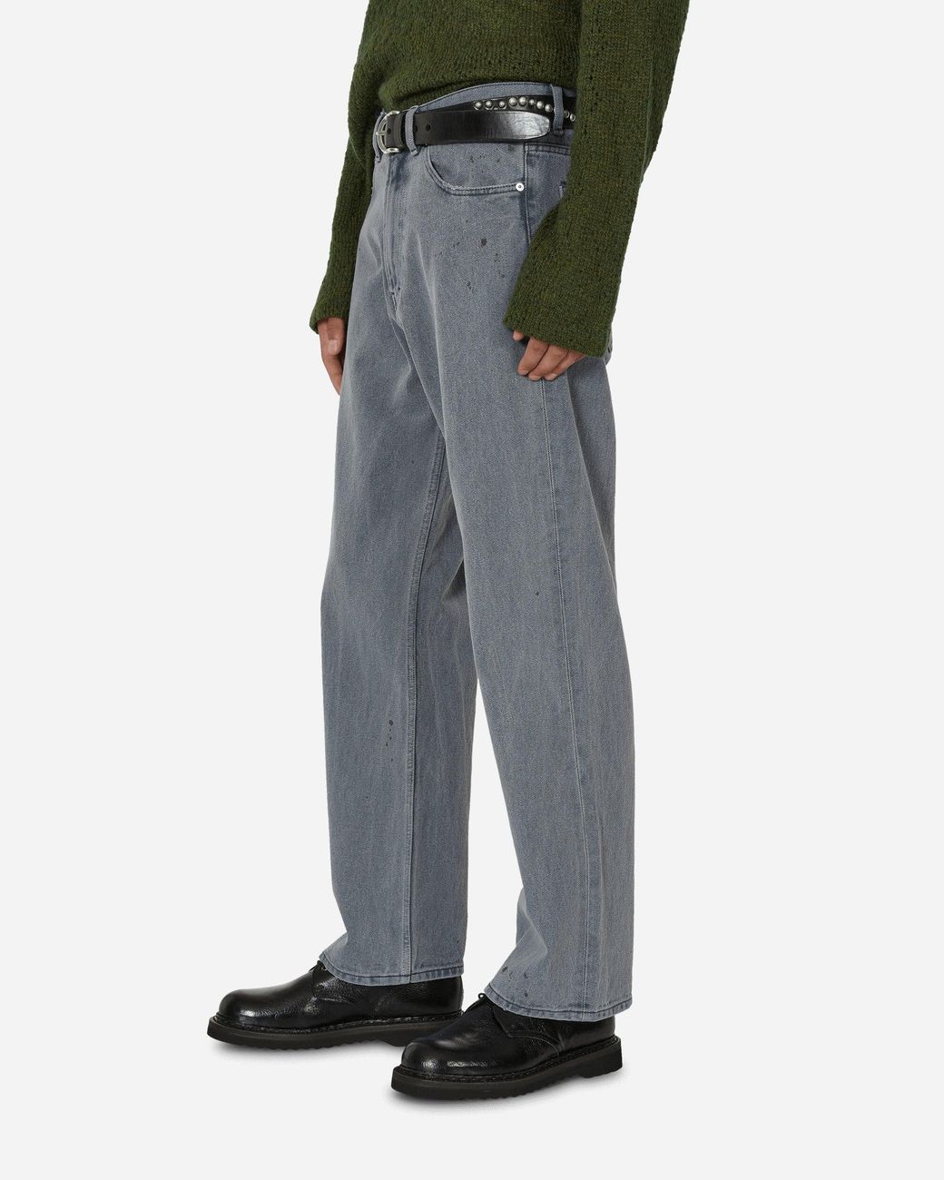 Our Legacy Twilight Attic Wash Third Cut Jeans in Gray for