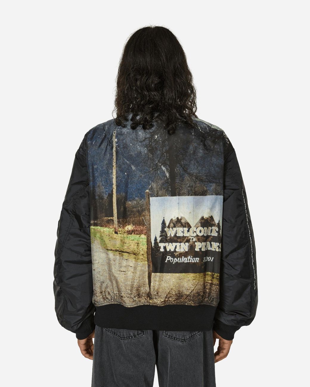 ジャケット・アウター UNDERCOVER TWIN PEAKS ma-1 undercover-Black-Twin-Peaks-