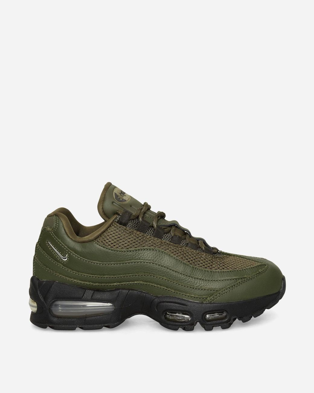 Nike Black S Air Max 95 Sneakers Cargo Khaki Medium