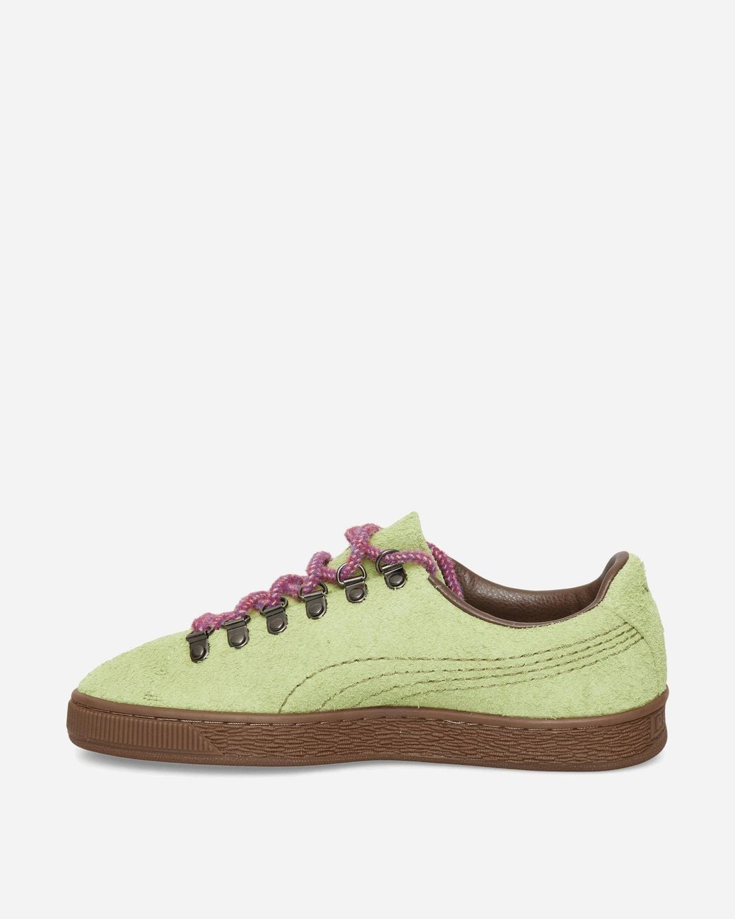 PUMA Green Suede Hike Sneakers Wild Fern / Gum for men