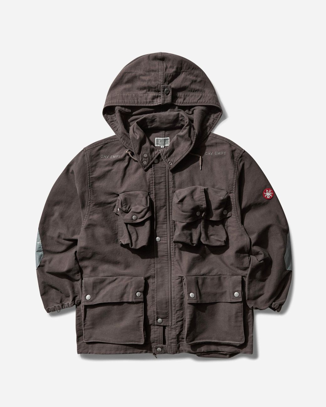 ジャケット・アウター C.E CAV EMPT military jacket archive cav-empt-Grey-S-Utility-Zip-
