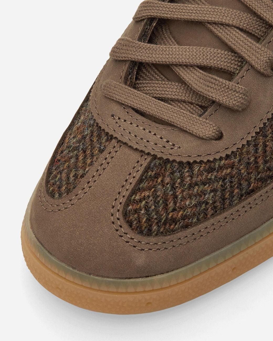 Adidas Brown Handball Spezial Sneakers Aurora Coffee for men