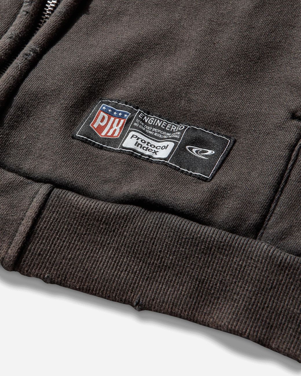 ジャケット・アウター FOOTBALL JERSEY TRACK JACKET WASHED BLK protocol-index-Black-Men-S-