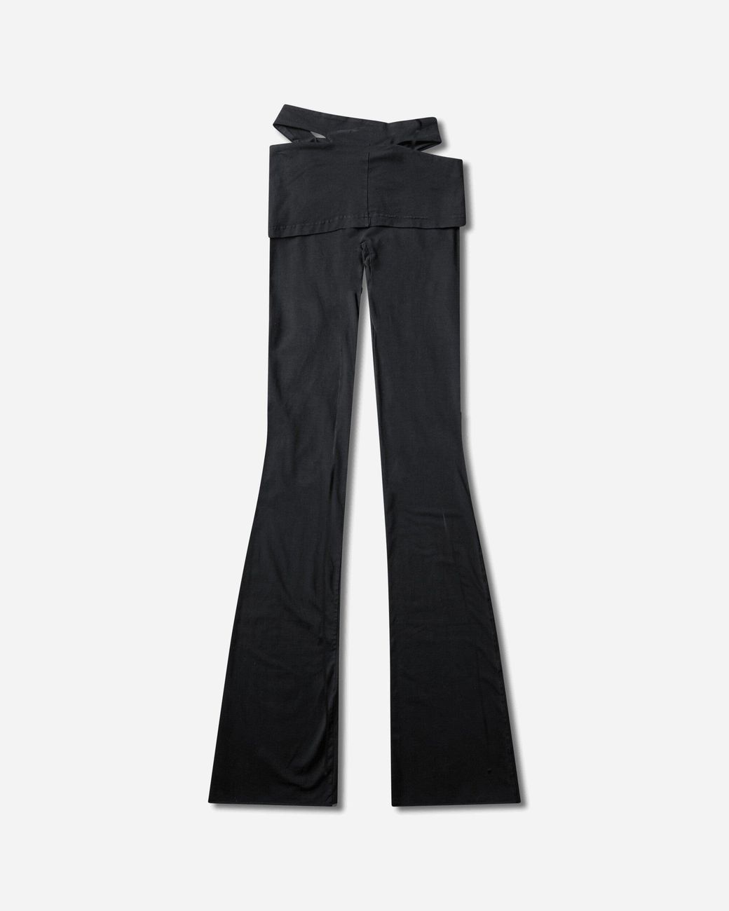 OTTOLINGER Black Drop-Fold Otto Leggings Washed