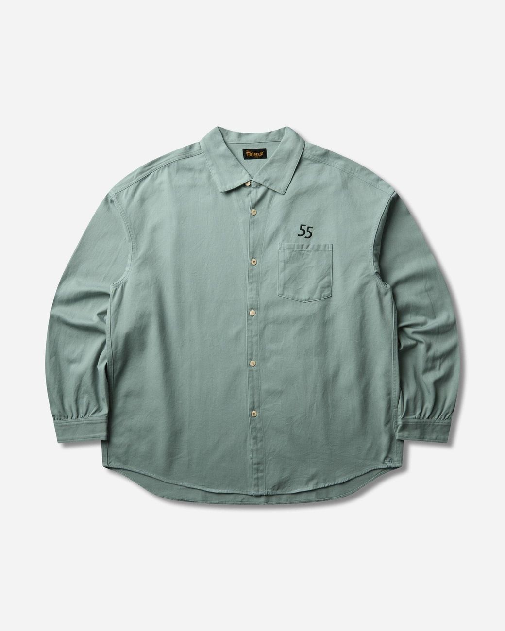 Visvim Green Men S Palmer Longsleeve Shirt Light for men