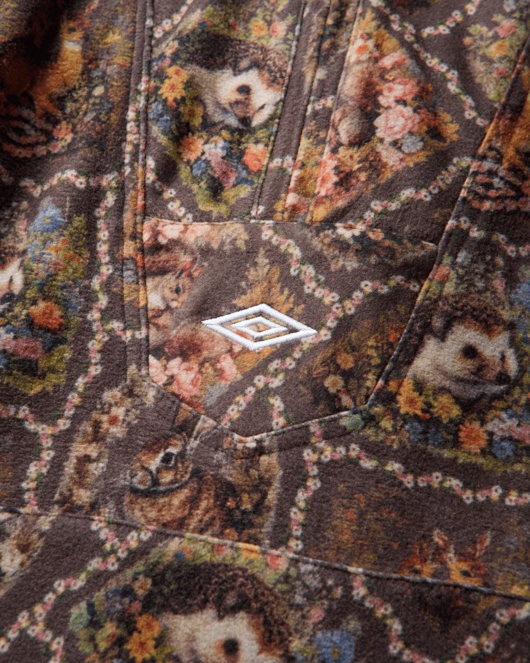 Umbro Brown Cub Fleece Anorak Light for men