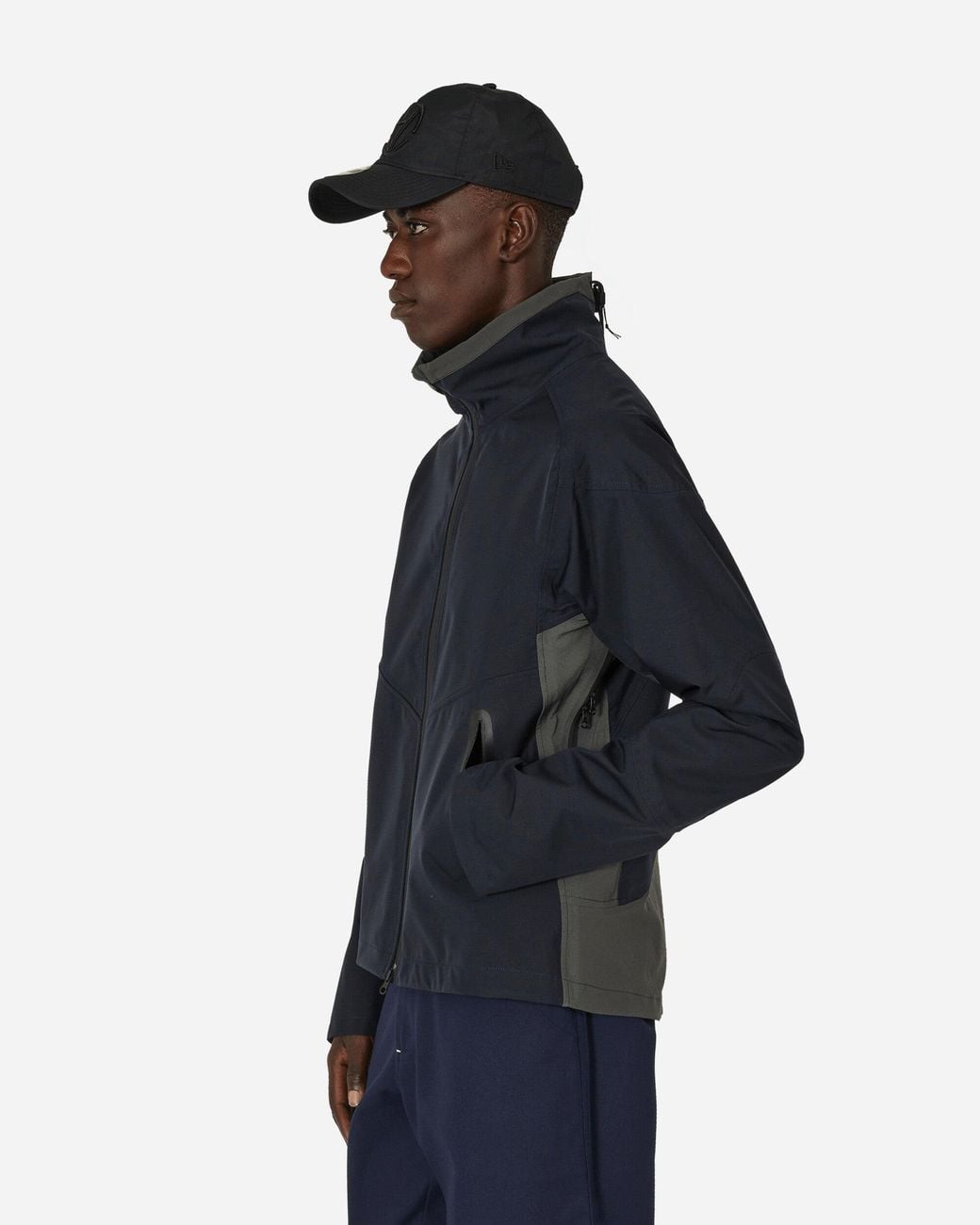 GR10K Blue Gore-Tex Skeleton Jacket for men