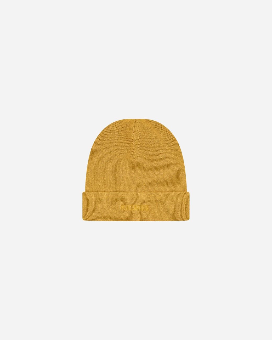 Oamc Peacemaker Yellow Wool Beanie for men
