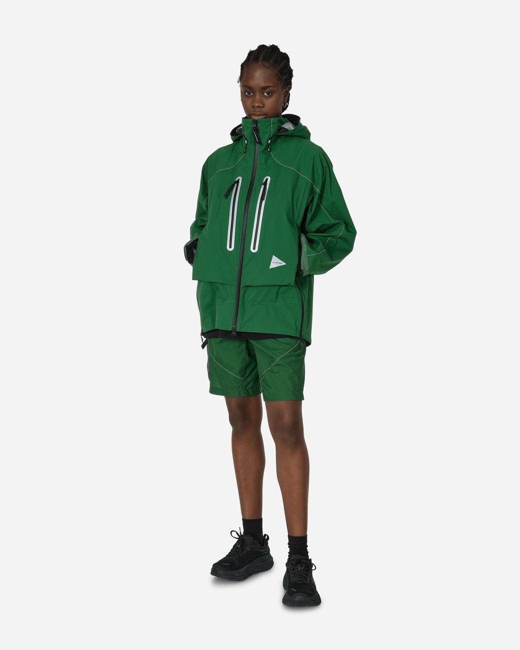 and wander Pertex Shield Rain Jacket in Green for Men | Lyst