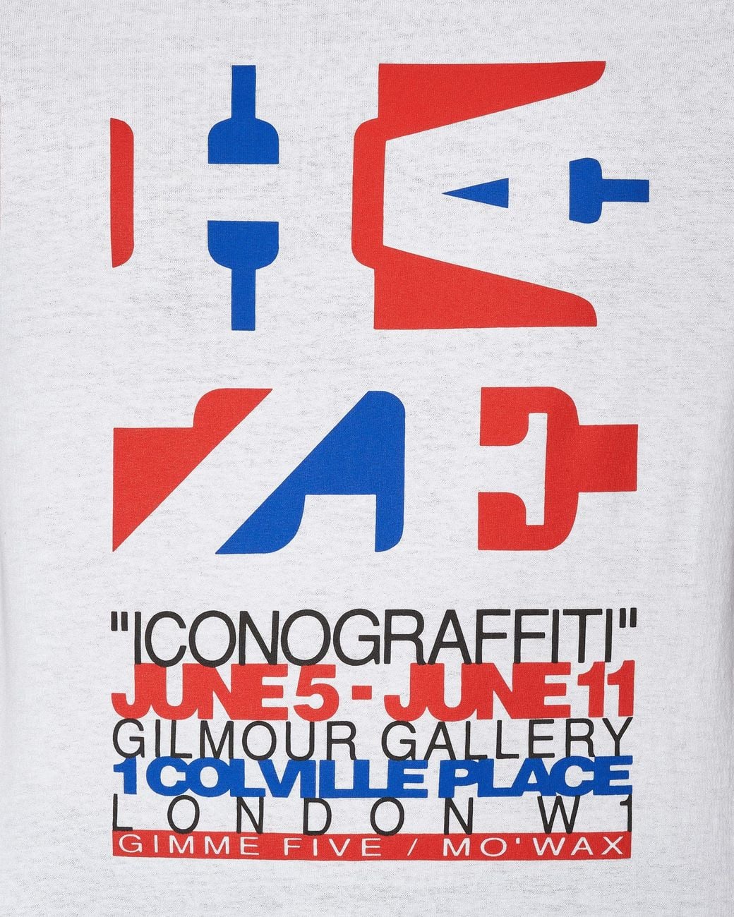 Pleasures White Gallery T-Shirt for men