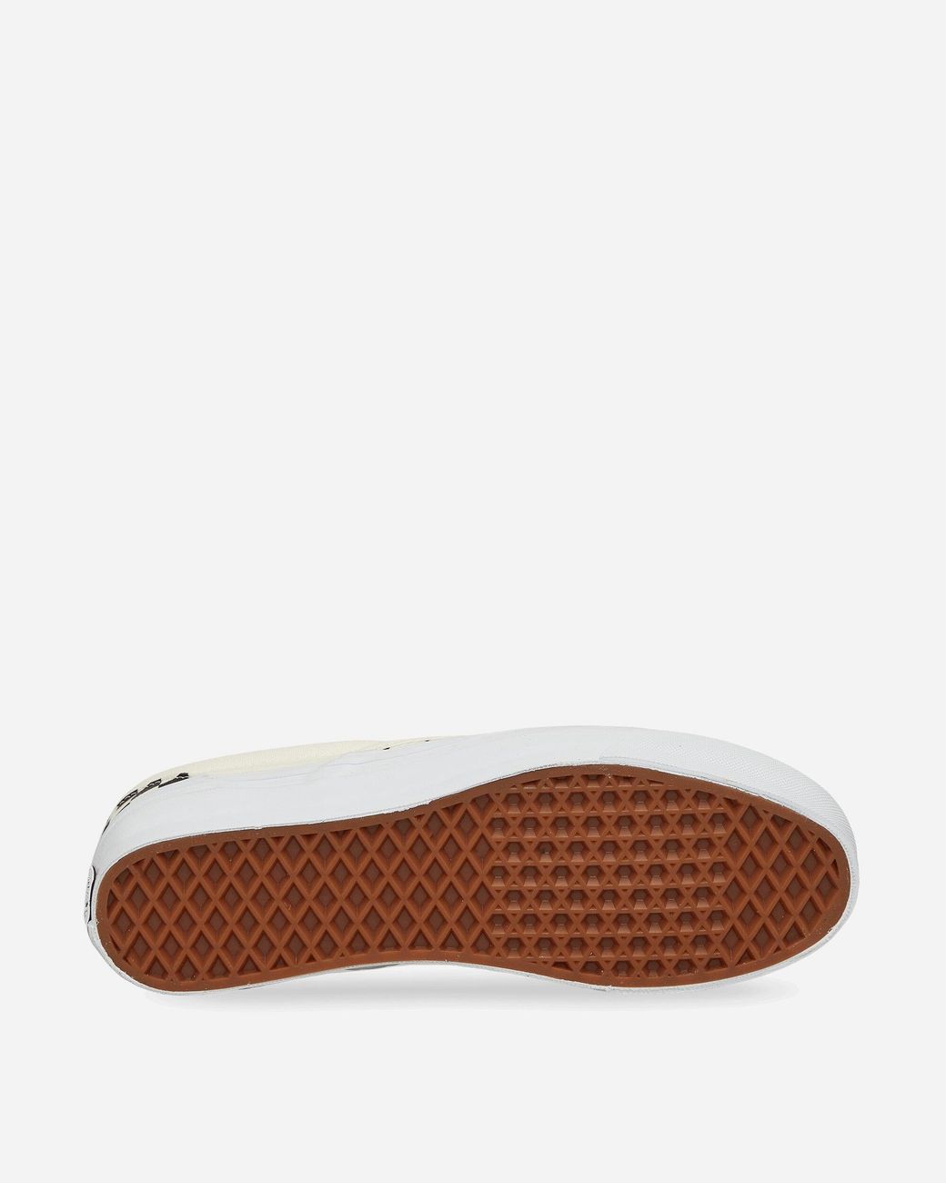 Vans White Premium Slip-On 98 Checkerboard Sneakers Off for men