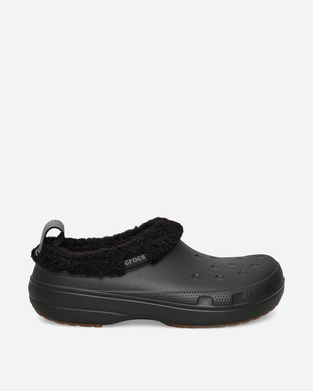 CROCSTM Black Classic Lined Shorty Clogs for men