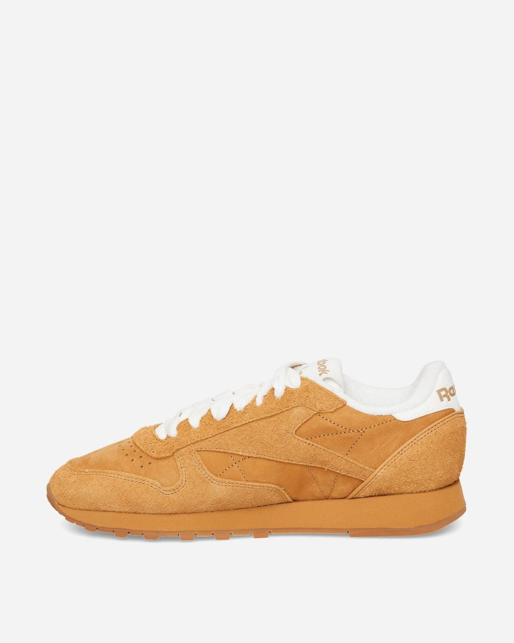 Reebok Orange Classic Leather Premium Sneakers Camel for men