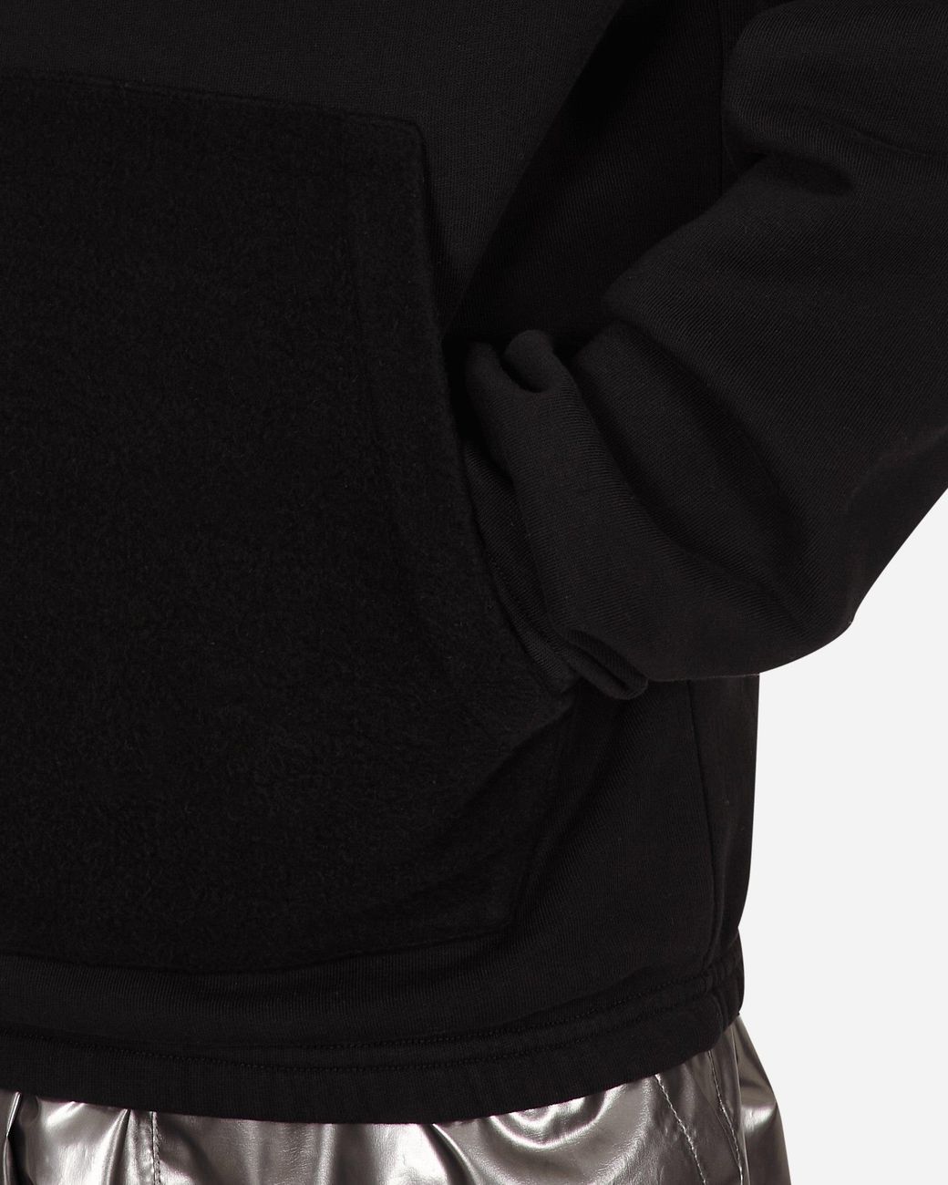 SLAM JAM Black Devo Reverse Evolution Hooded Sweatshirt for men