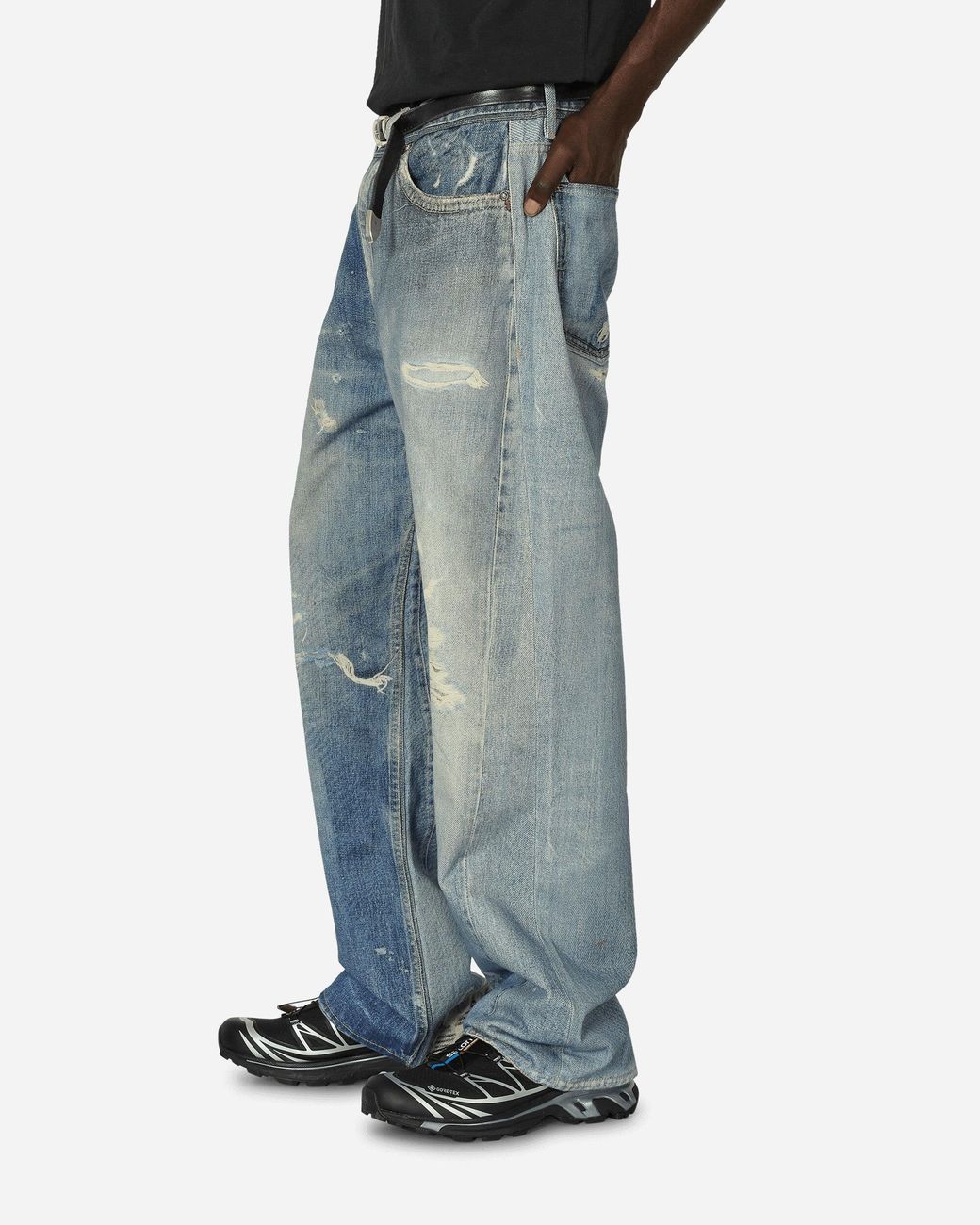 Our Legacy Third Cut Jeans Digital Denim Print in Blue for Men 