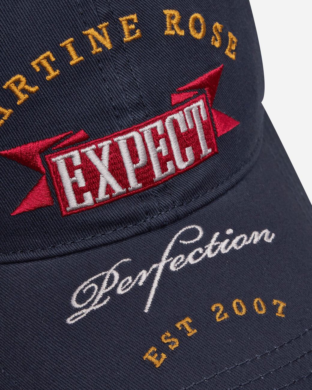 Martine Rose Blue Roll Back Cap for men