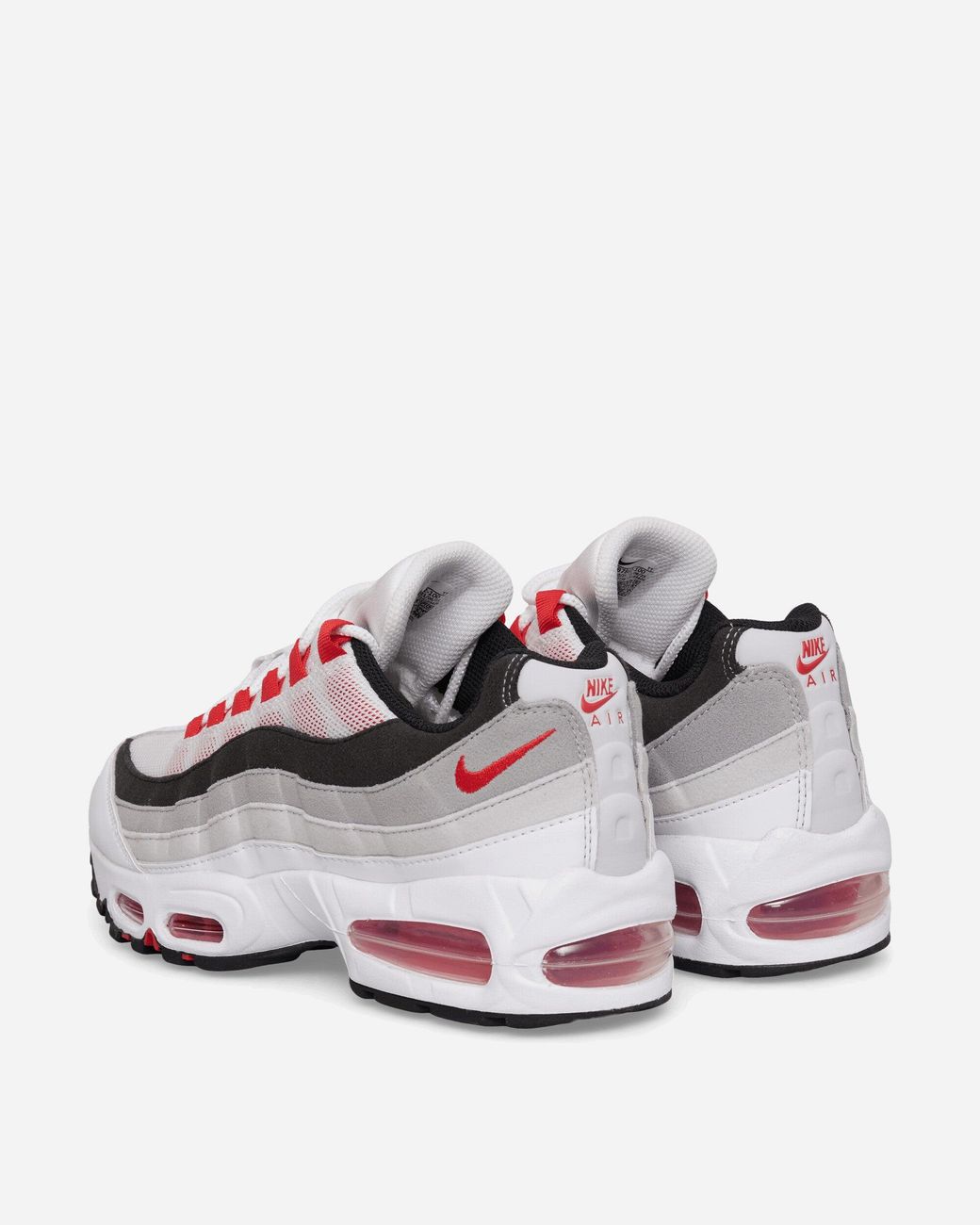 Nike White Air Max 95 Big Bubble Sneakers Comet for men