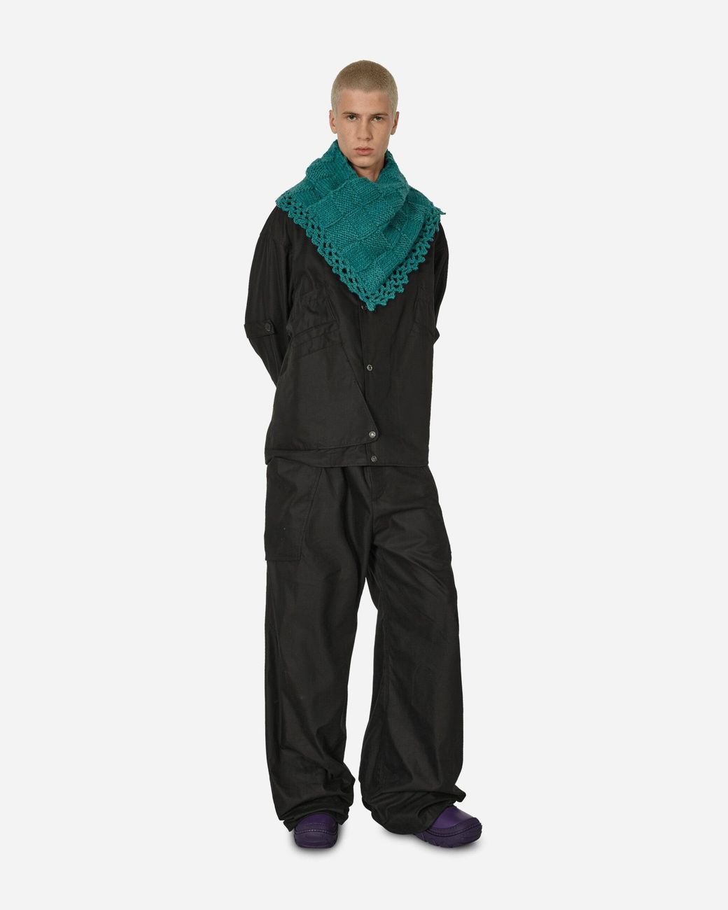 Kiko Kostadinov Meno Trousers Crown in Black for Men | Lyst Kiko Kostadinov Meno Trousers Crown in Black for Men | Lyst