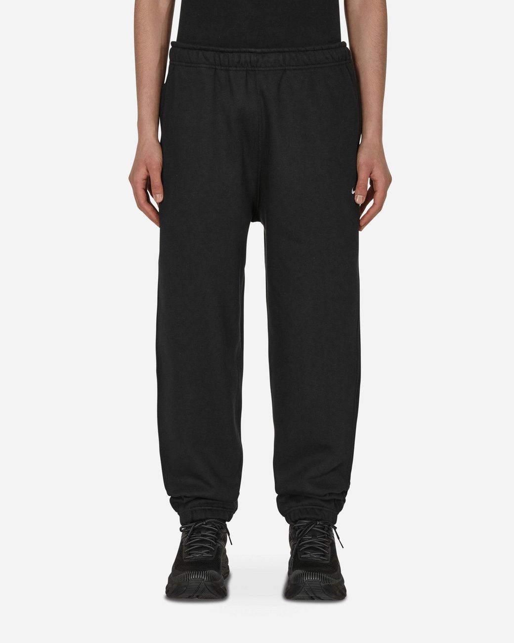 Nike Solo Swoosh Sweatpants Black for Men Lyst