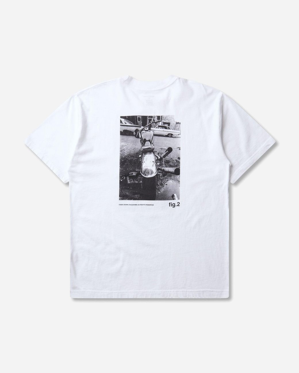 Neighborhood White S Osamu Nagahama Ss-2 T-Shirt for men