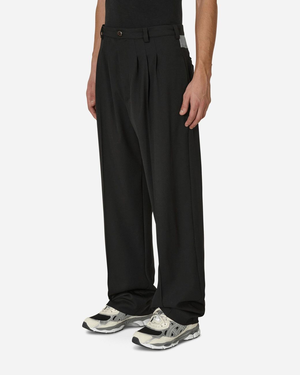 キコ コスタディノフ 23ss kreuk tailored trousers Kiko Kostadinov Kreuk Tailored Trousers Crow in Black for Men | Lyst