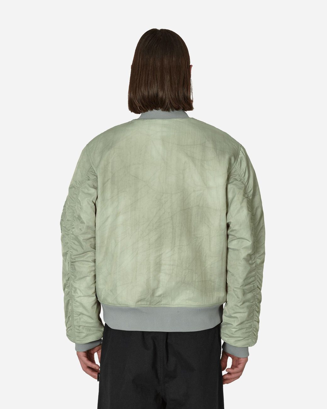 stussy-Grey-Dyed-Nylon-Bomber- stussy-Grey-Dyed-Nylon-Bomber-