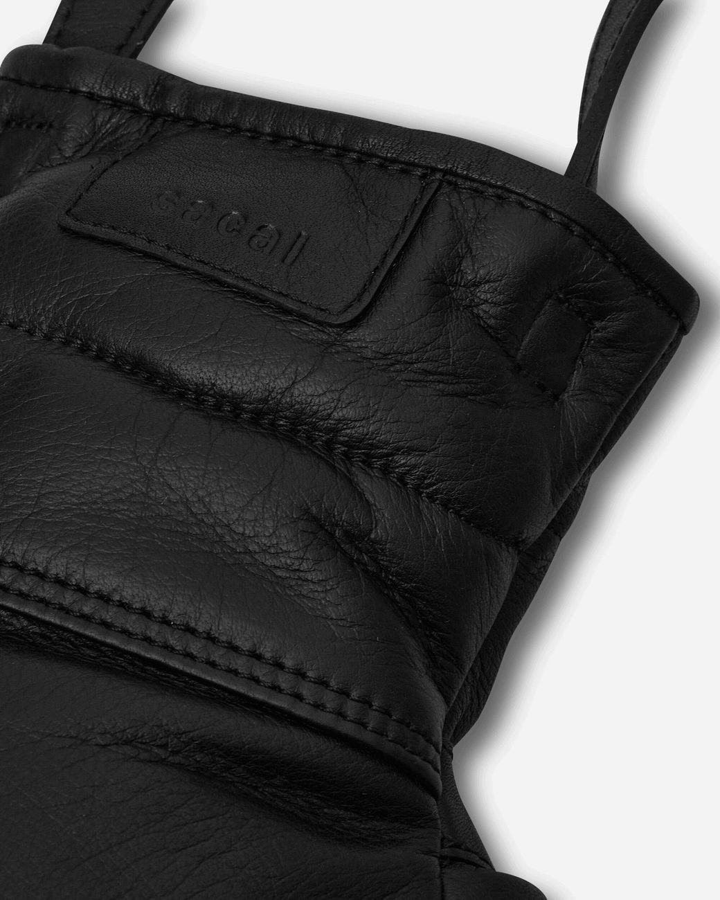 Sacai Black Box Glove Pouch for men