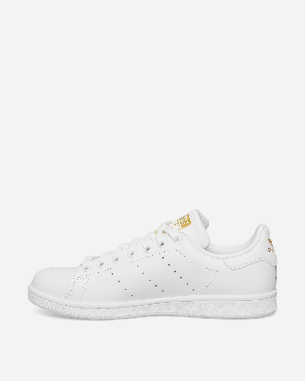 Adidas White Stan Smith Sneakers Cloud Metallic for men