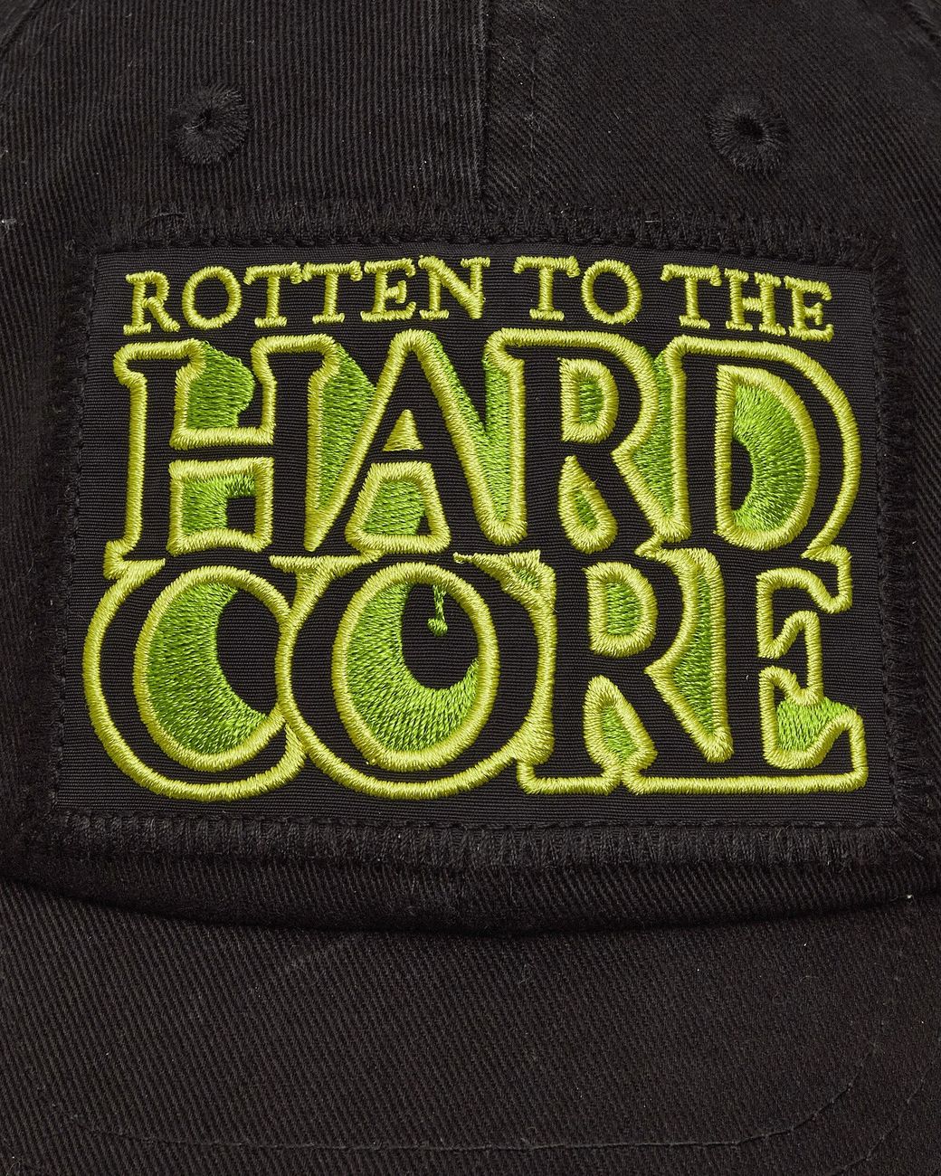 Aries Green Hardcore Patch Cap for men