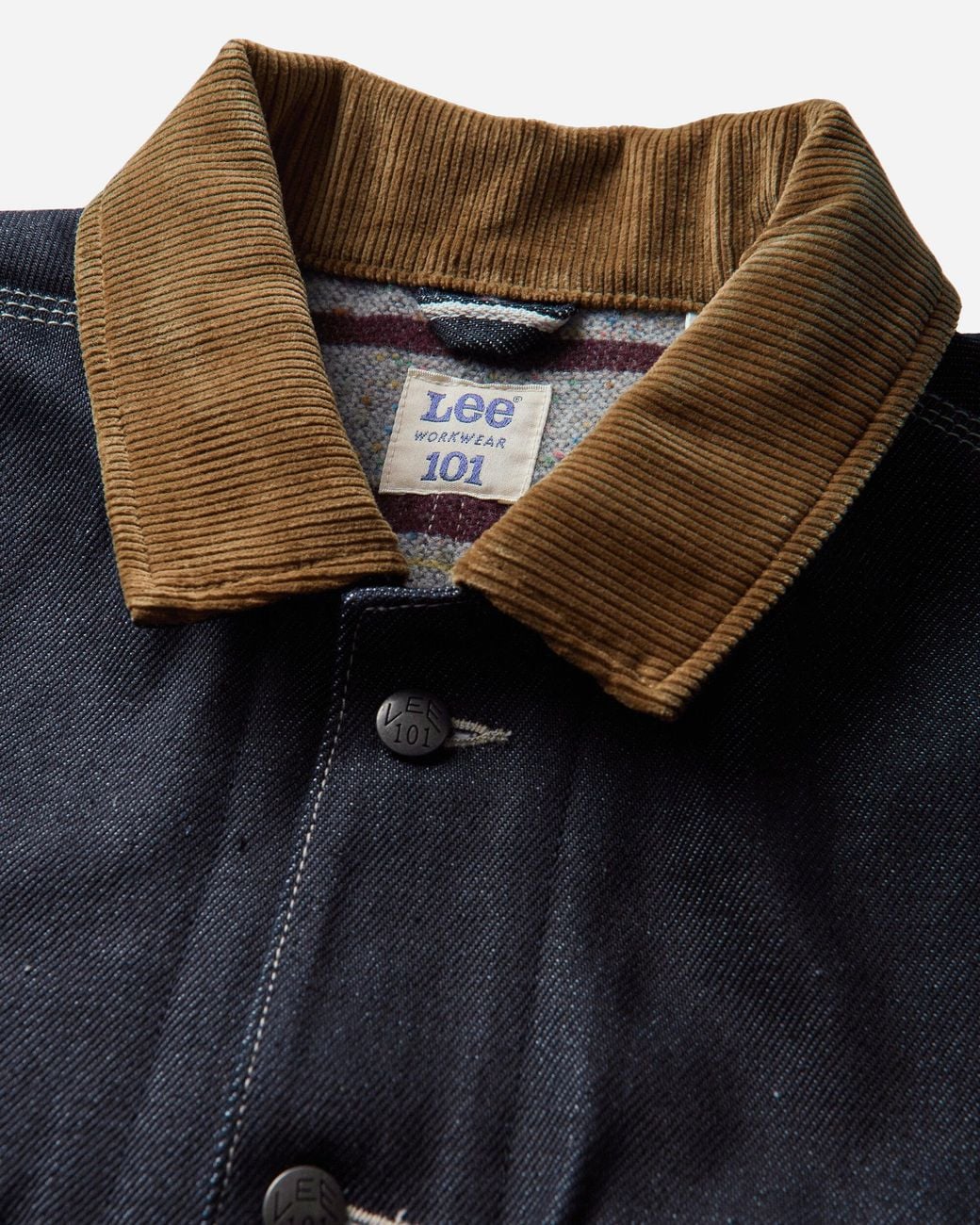 Lee Jeans Blue S 101 Relaxed Chore Jacket Heavyweight for men