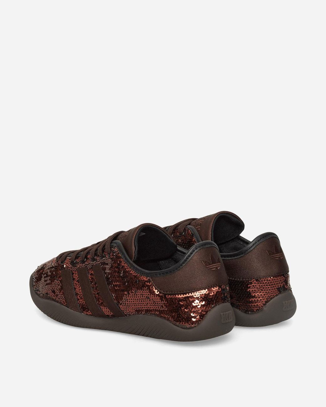Adidas Wales Bonner Karintha Lo Sequin Sneakers Dark Brown / Core Black for men