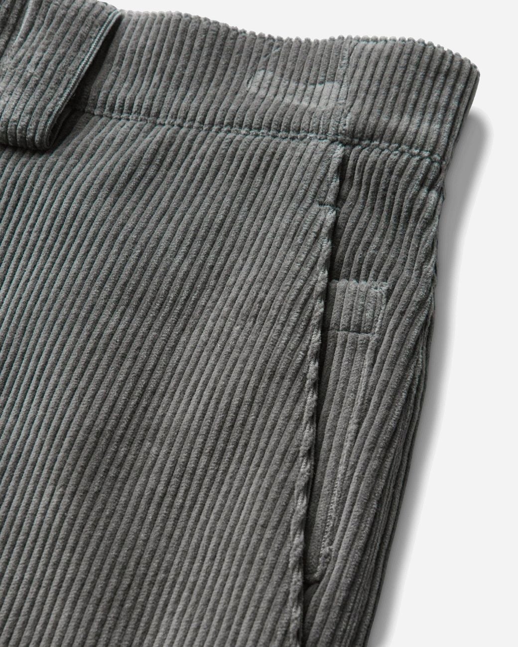 BERNER KUHL Gray S Night Trousers Dyed Cord Stone for men
