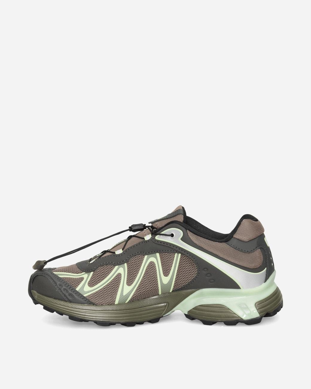 Salomon Green Xt-whisper Sneakers Walnut / Peat / Butterfly for men